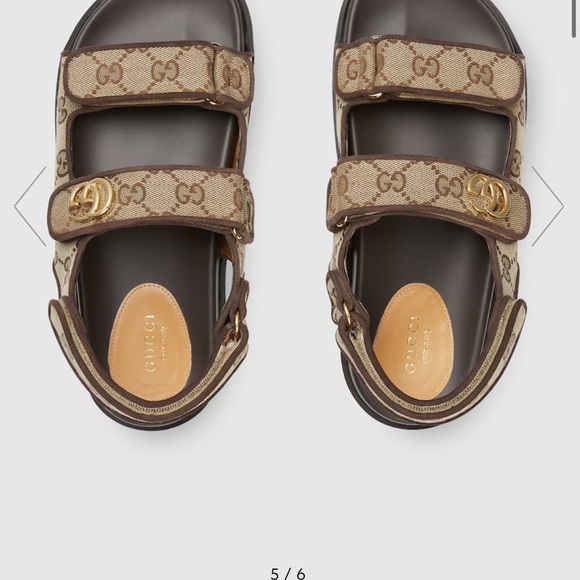 GUCCI Women’s double G sandal Size 6 - Picture 9 of 9